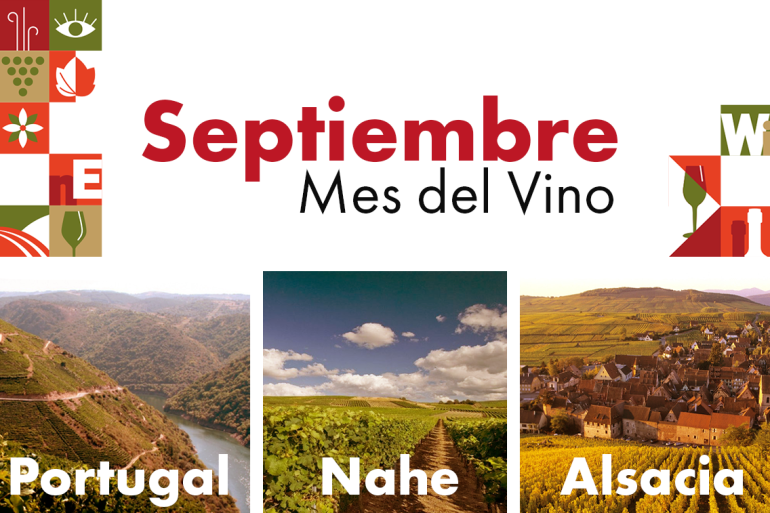 3 regiones Mes del Vino - región